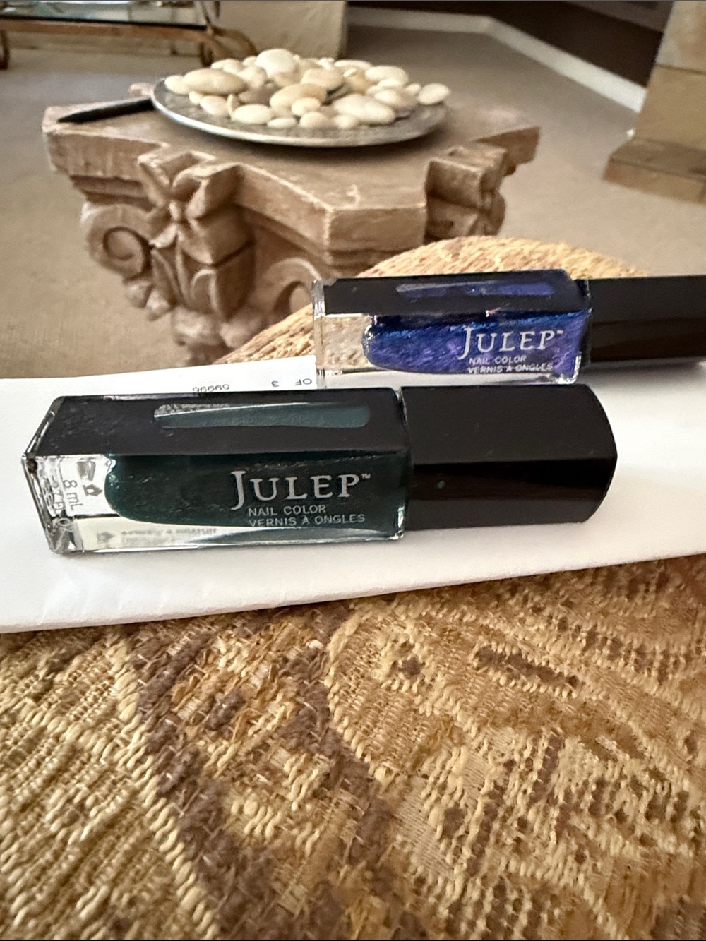 Julep Nail Polish Set - Emerald Green & Shimmer Blue
